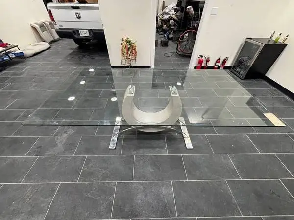 Glass Dining Table With 4 Chairs