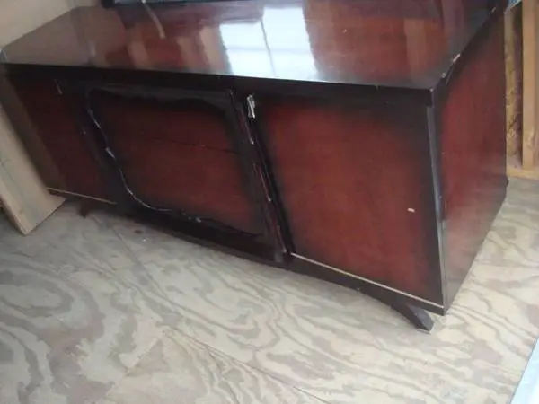 5 pc vintage mohagony bedroom set