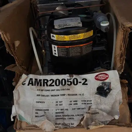 Trenton 1/2HP /08/230v med temp condensing unit