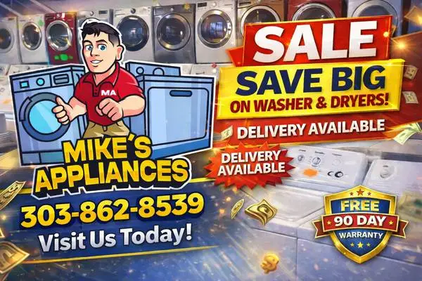 Dont Over Pay, Shop Mikes Appliances Today!!! FREE Warranty!!