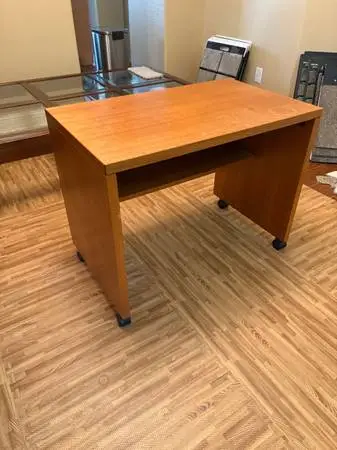 Office Desk on Rollers