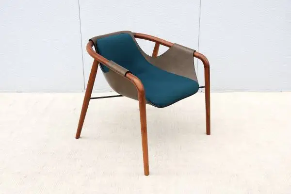 Italian Modernist Jean Philippe Nuel for Saintluc Hamac Lounge Chair