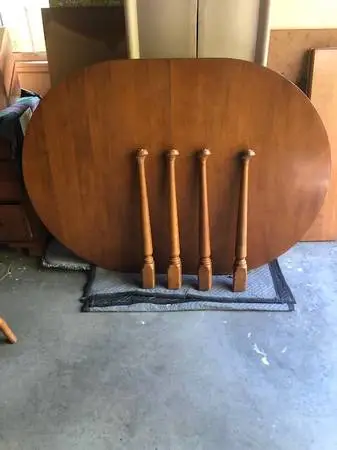Vintage  Beals  of Portland Maine Solid Maple  Kitchen Set
