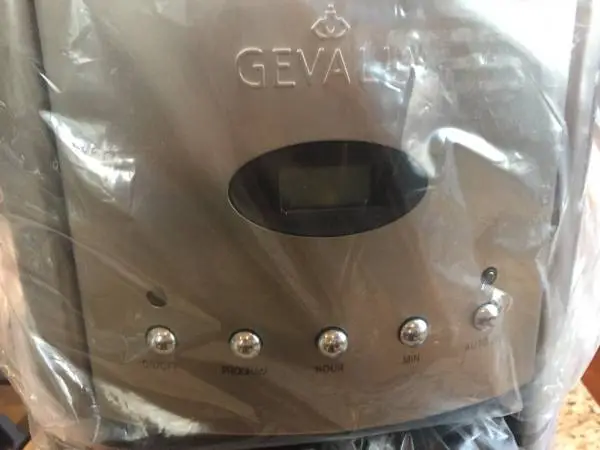 GEVALIA KAFFE G70 Black Auto Coffee Maker NEW