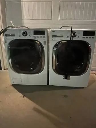 LG washer and dryer