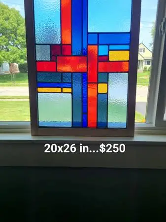 stained glass panels