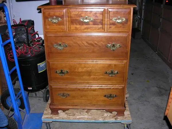 Genuine Solid Maple Moosehead Bureau/Twin Bed/Nightstand