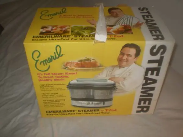 EMERILWARE STEAMER BY TFAL ~ EMERIL COOKWARE new in box