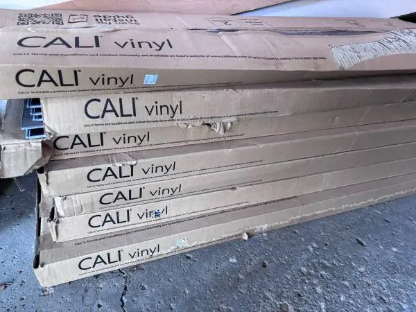 NEW in Box - CALI Grey Laminate Plank Flooring - 7 boxes