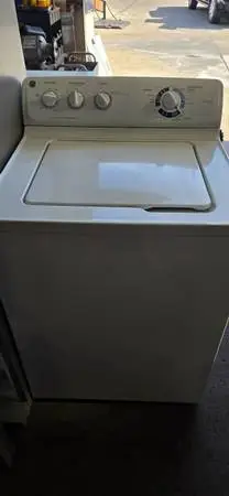 G.E HEAVY DUTY SUPER CAPACITY PLUS TOP LOAD WASHER WARRANTY N DELIVERY