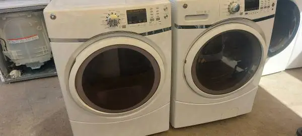 GE Front Load Washer And Gas Dryer