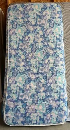 Clean Lightweight Twin Size Mattress; Great for Bunkbed or RV