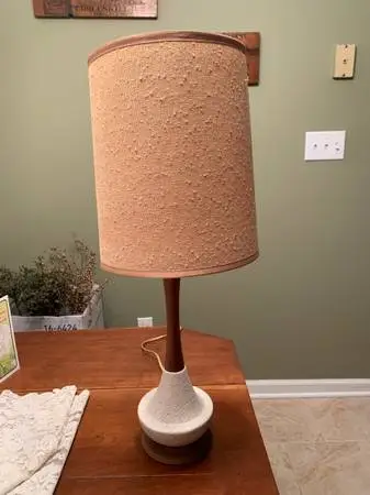 MCM Mid Century Pair of Modern Art Products Lamps