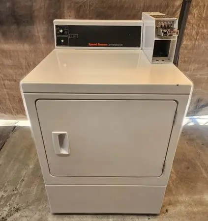 Almost New 2022 Speed Queen Commercial Coin Operated Gas Dryer Unit  !