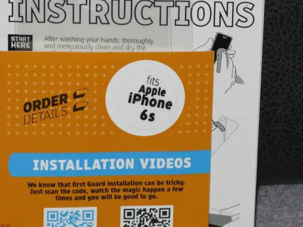 I Phone 6S Screen Protector kit