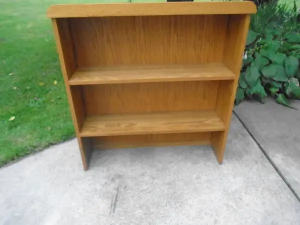 Solid Oak Bookshelf