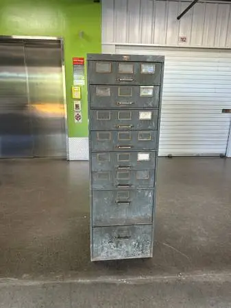 Vintage file cabinet