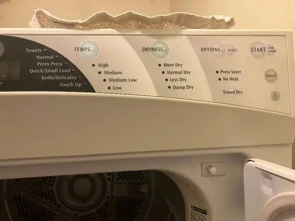 Frigidaire Gallery Series Dryer GLE0942CS0