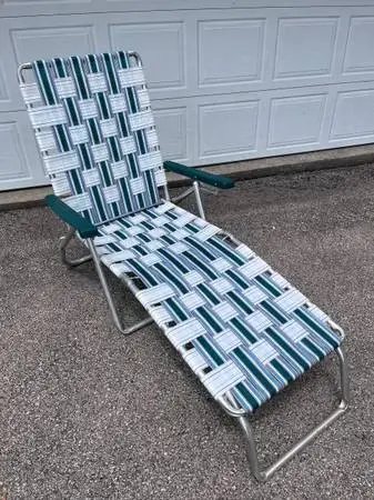 Aluminium Lawn Lounge Chair