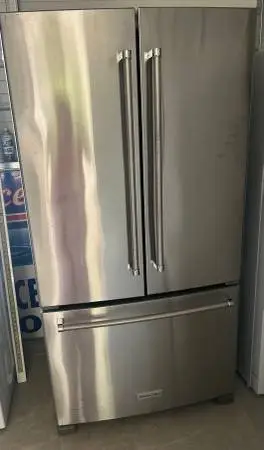 Kitchen Aide Stainless French Door Refrigerator