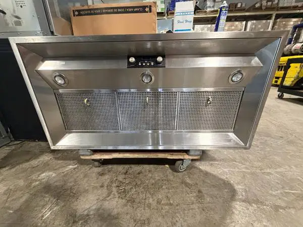 Viking Stainless Steel 48” Inch Wide Range Hood Complete