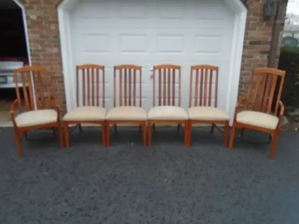 Thomasville Solid Cherry Dining Chairs (Set of 6)