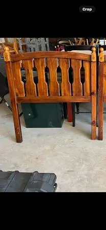 Solid Wood Twin Size Headboard