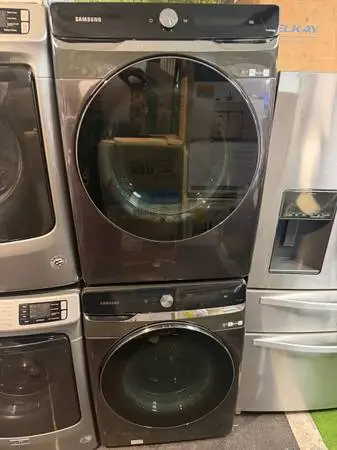 Samsung washer and dryer set gas hook  up connections