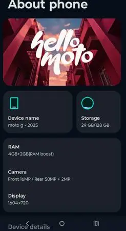 Moto G 128 Gb metropcs locked