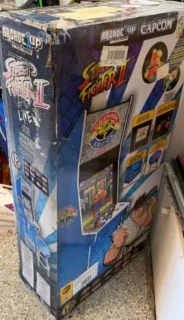 Big Blue Street Fighter Arcade Cabinet Arcade1up New