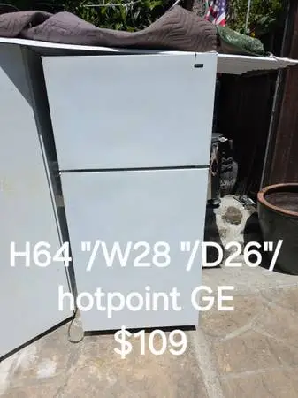 W28 size refrigerator