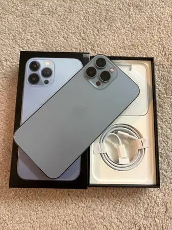 iPhone 13 pro max 512GB blue