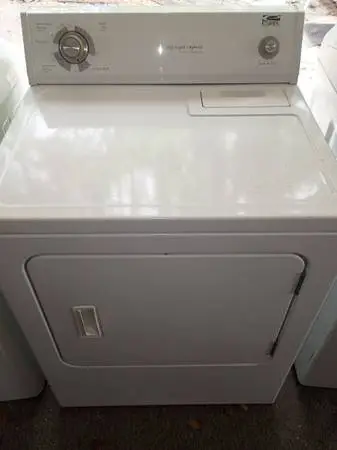 Heavy duty super capacity electric clothes dryer estate