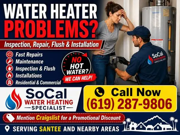 Water Heater Flush Special | Inspection & Maintenance Service