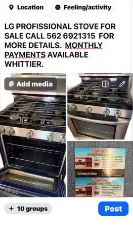 LG PROFISSIONAL STOVE