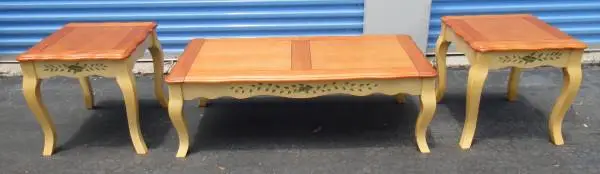 Coffee Table and Two Side Tables