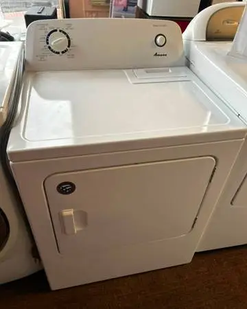 Amana Electric Dryer in White Finish
