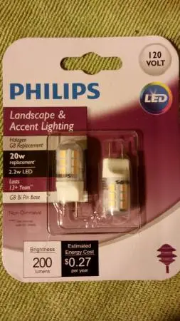 Philips 20 watt led lights