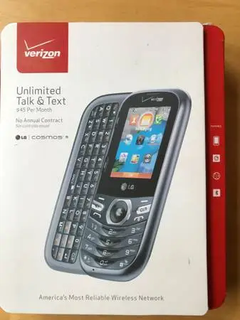 New LG Cosmos 3 Phone