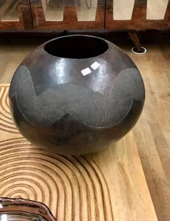 Vintage South African Zulu Beer Pot