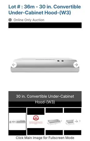 New Ductless Under Cabinet Hood
