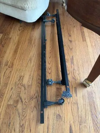 Full metal bed frame
