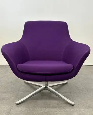 Modern Lounge Chair w Swivel Seat BOB Club Chair by Coalesse Steelcase