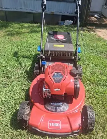 Basically brand new Toro self-propelled mower