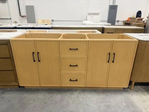 Wyndham Collection Elan 71 Freestanding Double Bathroom Vanity Base