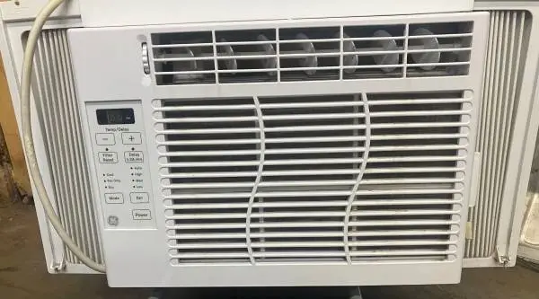 GE 6000BTU Window Mounted Room Home Office AC Air Conditioner Unit Fan