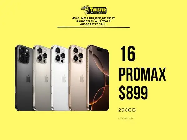 IPHONE 16 PROMAX 256B UNLOKCED ON SALE