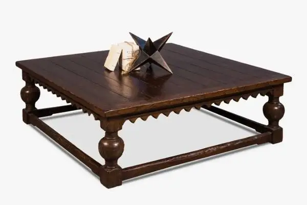 COLLECTORS 60 SOLID ELM COFFEE TABLE  - ALLNEW