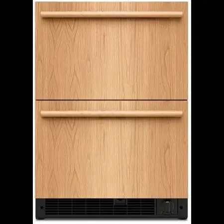 KITCHENAID 24 DOUBLE DRAWER FRIDGE/FREEZER (OUT OF BOX)