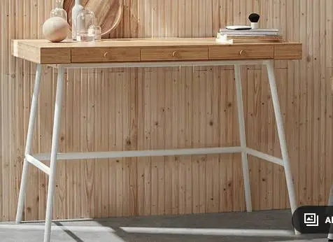 Desk, bamboo, 40 1/8x19 1/4